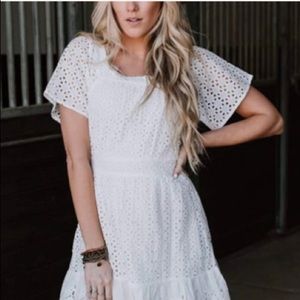 Lace summer dress